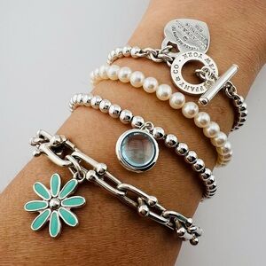 Tiffany Paloma Picasso Topaz Sugar Stack Bracelet